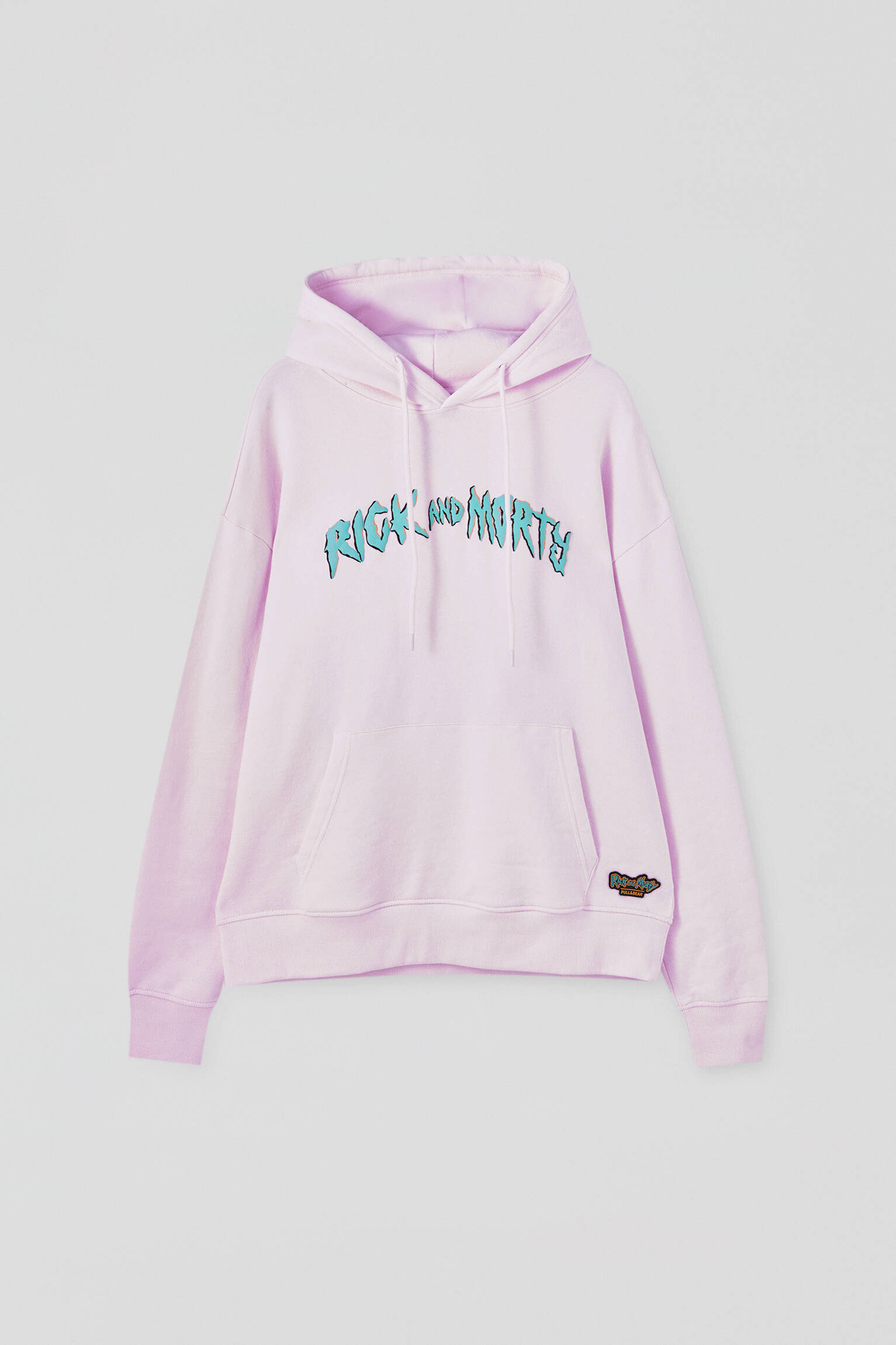 Pull \u0026 Bear - Sweat rose Rick et Morty
