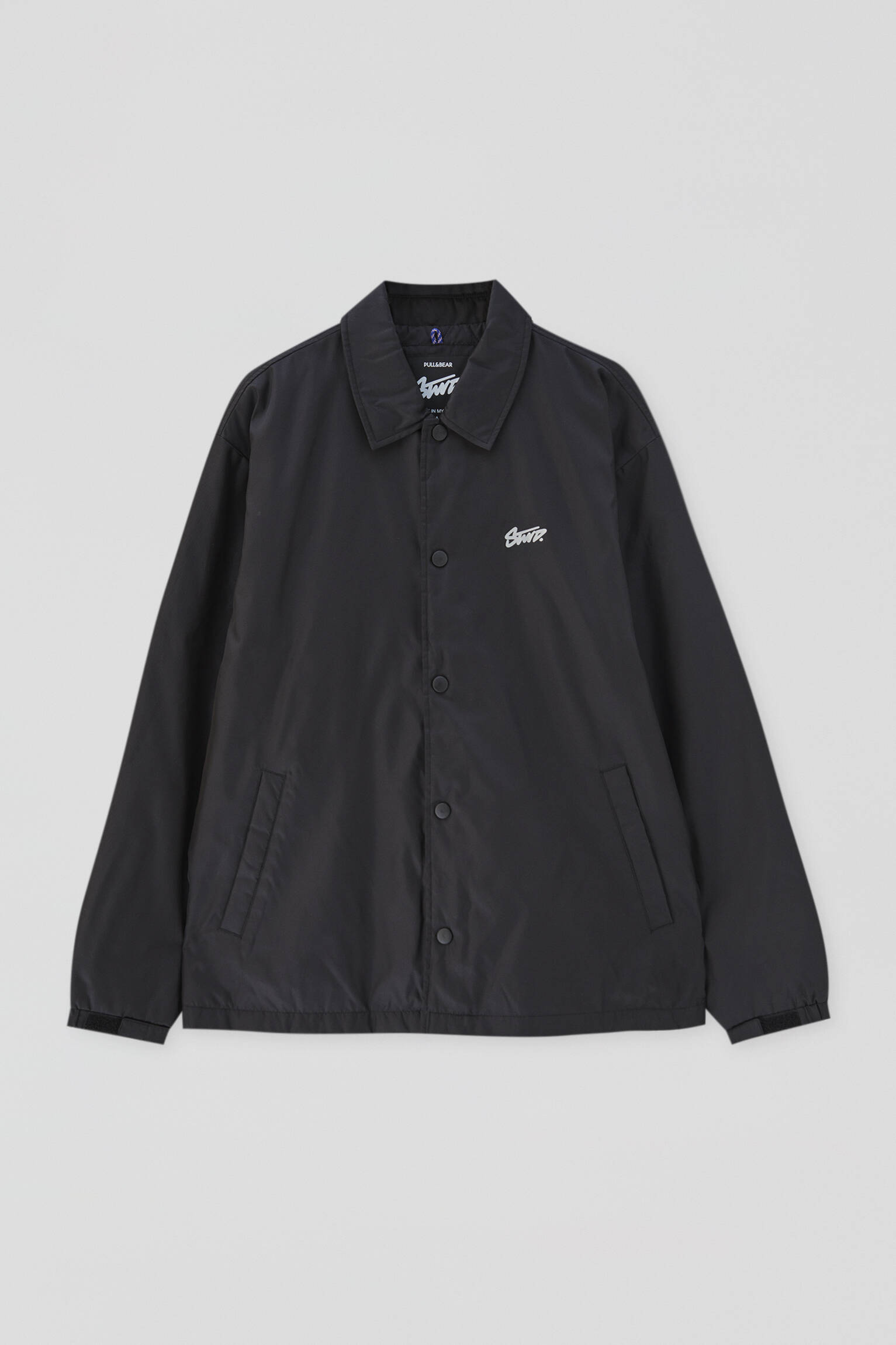 pull and bear coach jacket