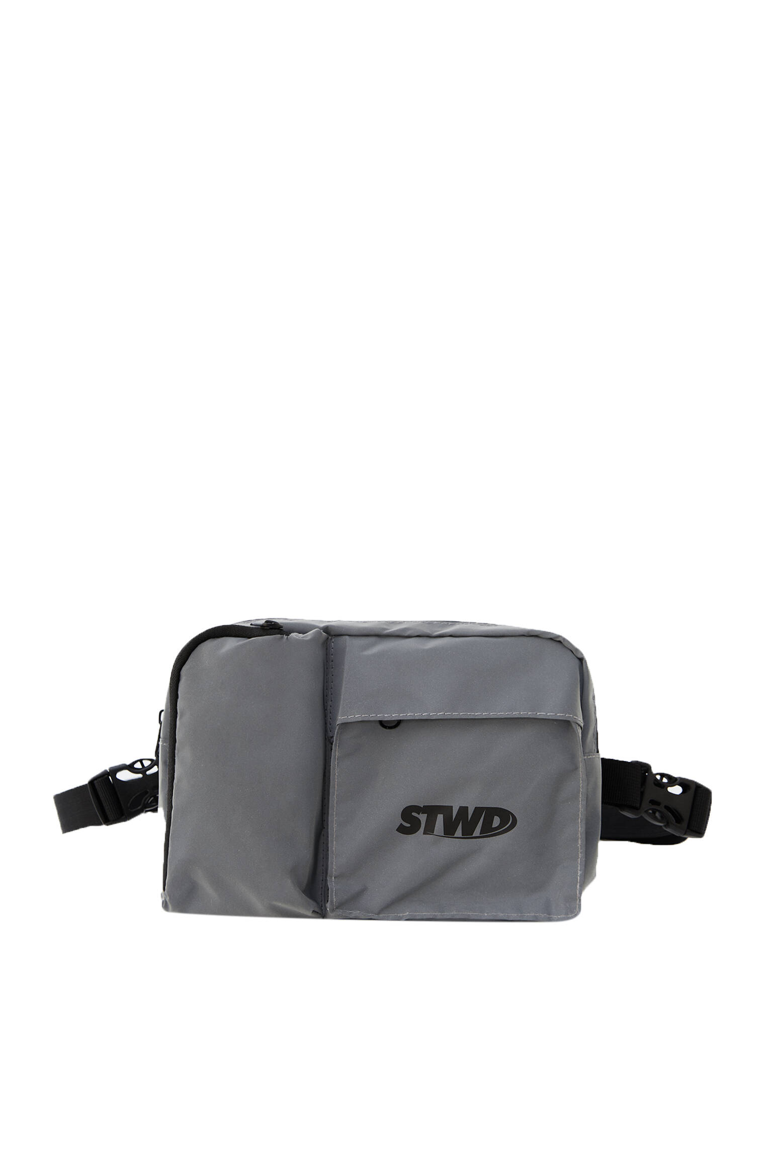 РАЗНЫЕ Поясная сумка STWD из светоотражающей ткани Pull & Bear