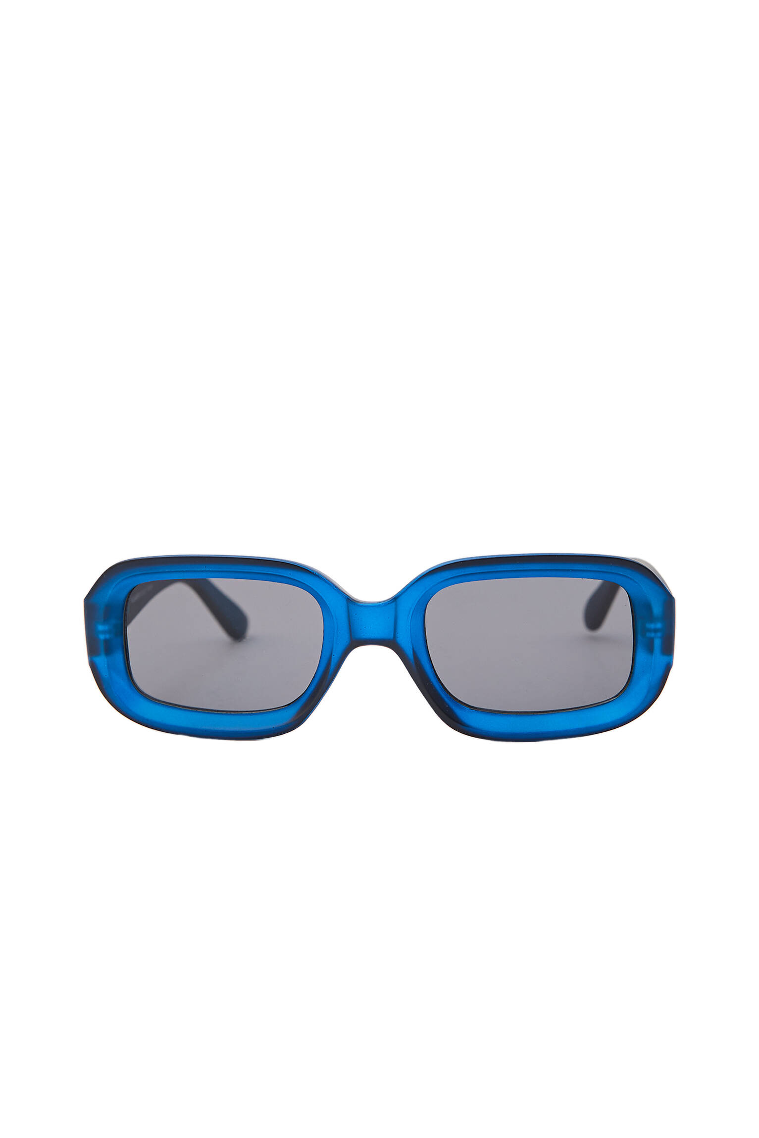 РАЗНЫЕ Солнечные очки в синей квадратной оправе Pull & Bear