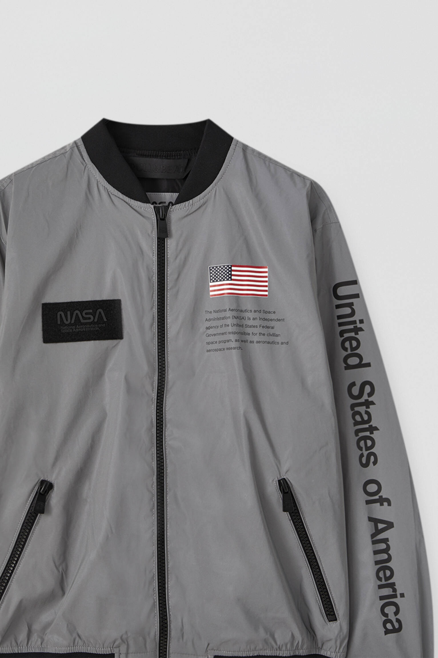 nasa jacket reflective
