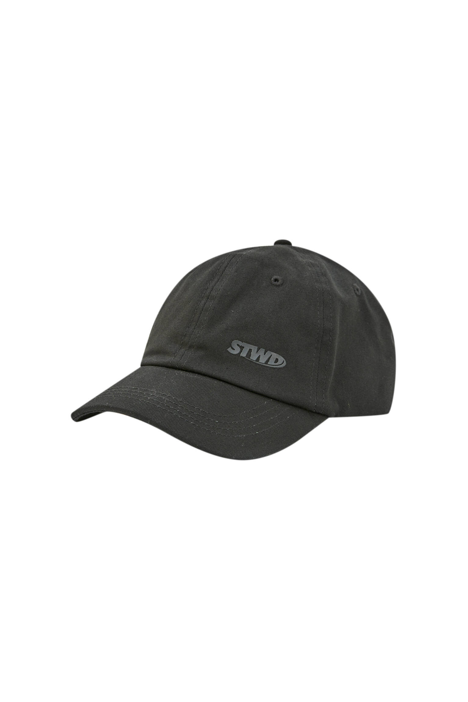 ЧЕРНЫЙ Черная кепка с логотипом STWD Pull & Bear