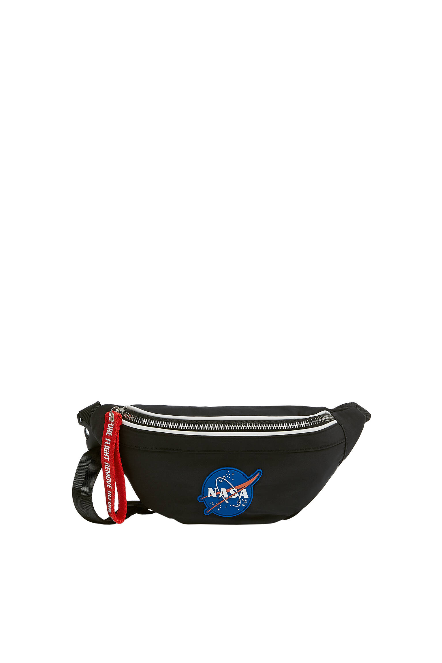 ЧЕРНЫЙ Поясная сумка NASA Pull & Bear