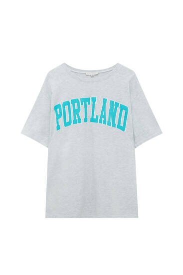 Portland T-shirtdress jurk