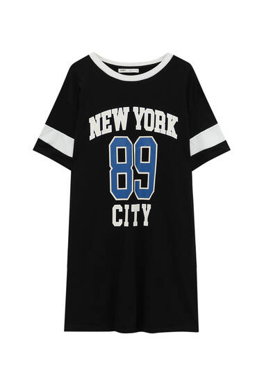 Majica koledž stila New York City