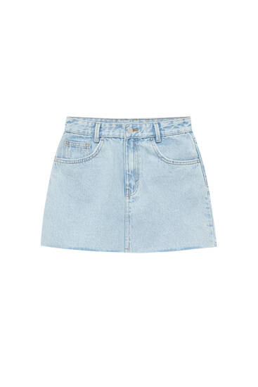 Jeansowa spódnica mini basic