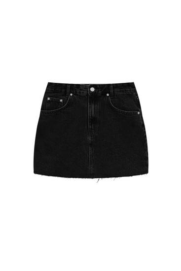 Jeansowa spódnica mini basic