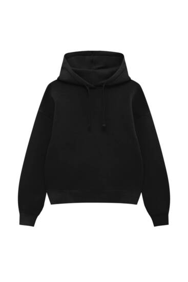 Basic hooded sweatshirt