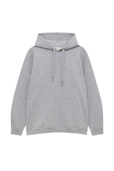 DAMEN Pullovers & Sweatshirts Hoodie Grau L Pull&Bear sweatshirt Rabatt 72 % 