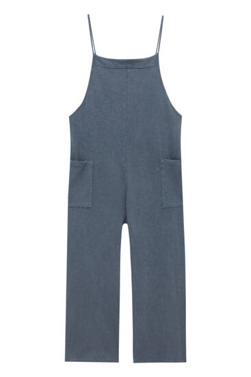 Strappy culotte jumpsuit