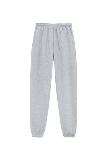 Basic joggers with elastic trims