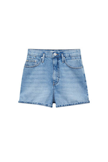 Damen Kleidung Shorts Shorts mit tiefer Taille Pull & Bear Shorts mit tiefer Taille Süße Sommer Shorts von Pull & Bear 