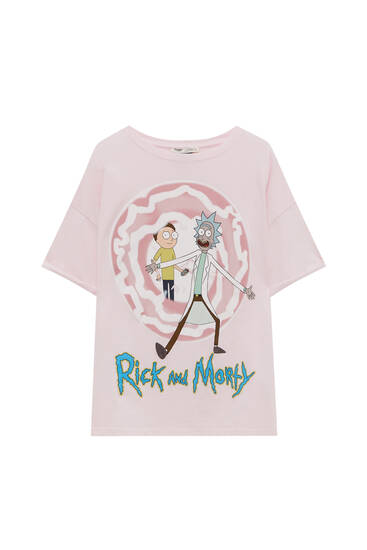 Rick and Morty illustration T-shirt