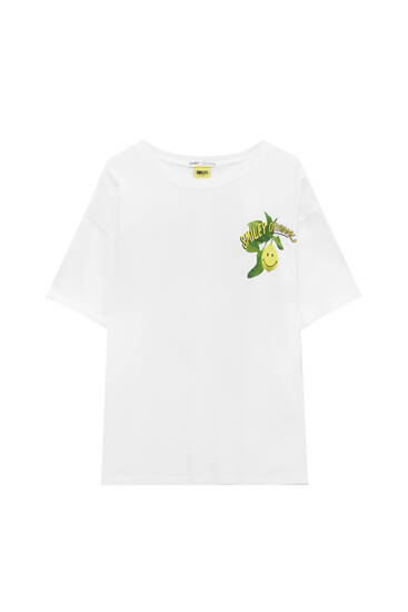 T-shirt do Smiley com limão