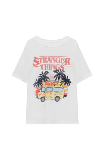 T-Shirt mit Stranger Things-Grafik