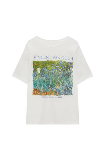 Shirt mit Illustration Vincent van Gogh