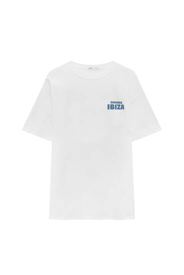 T-shirt met korte mouw Ibiza