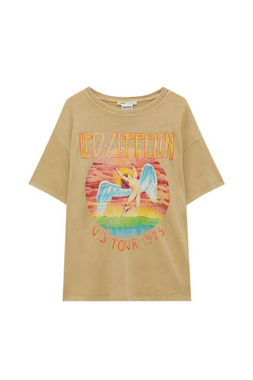 Camiseta Led Zeppelin manga corta