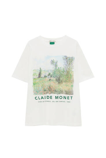 T-Shirt mit Monet-Werk
