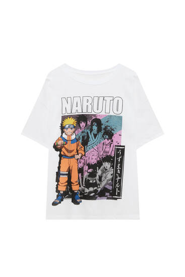 T-Shirt mit Naruto-Print