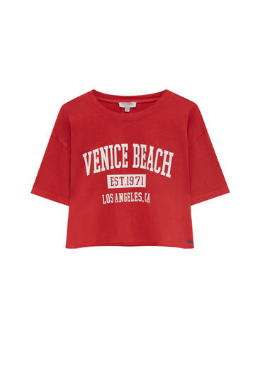 Maglietta stampa Venice Beach