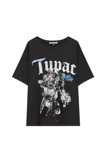 Camiseta Tupac - PULL&BEAR