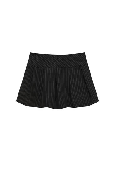 Minifalda tablas raya - PULL&BEAR