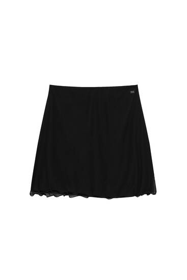Minifalda tul