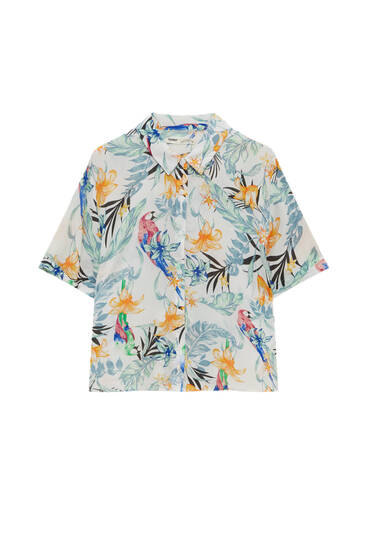 Short sleeve Hawaiian shirt