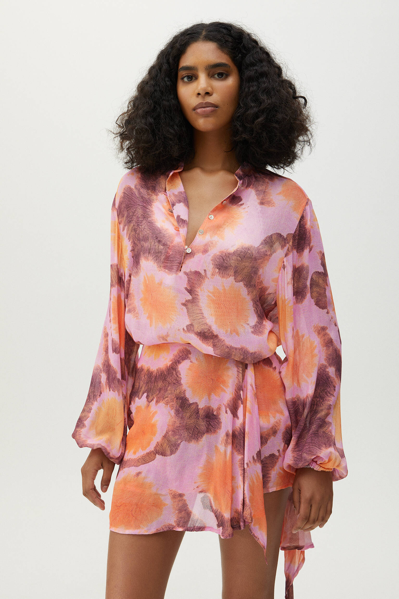 blusa rosa pull and bear