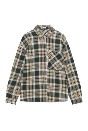 Pull&Bear Camicia MODA DONNA Camicie & T-shirt Oversize Blu S sconto 93% 