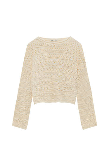 pull and bear knit cardigan