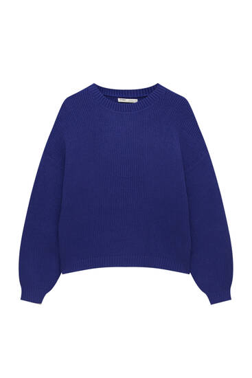 Rabatt 88 % Pull&Bear Pullover Blau S DAMEN Pullovers & Sweatshirts Stricken 