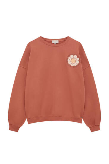 Flower sweatshirt