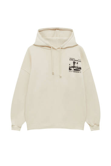Oversize “Los Angeles” hoodie