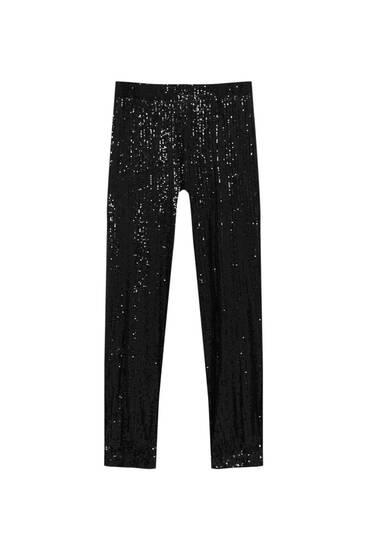 Sequinned joggers