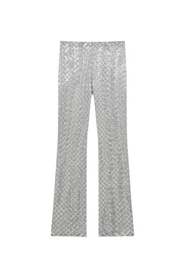 Sequinned trousers Limited Edition