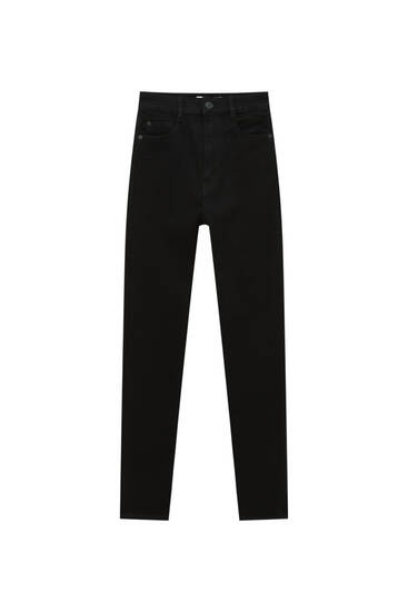 Rabatt 94 % Pull&Bear Jegging & Skinny & Slim DAMEN Jeans Basisch Schwarz 36 