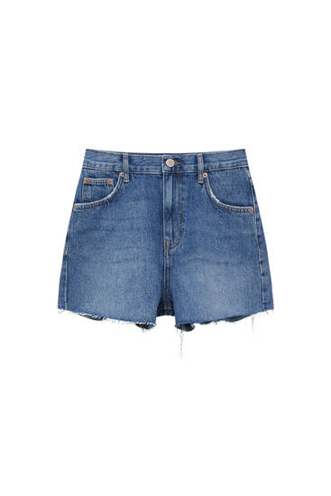 Short en jean pull&bear Femmes Vêtements Shorts Shorts en jean Pull & Bear Shorts en jean taille M 