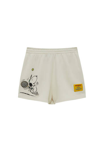 Peanuts jogger Bermuda shorts