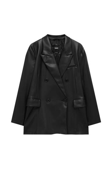 Rabatt 52 % Grau M Pull&Bear Blazer DAMEN Jacken Elegant 