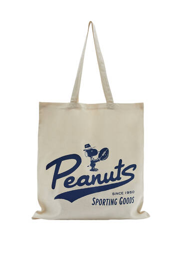 Peanuts graphic tote bag