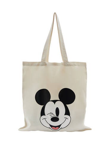 Látková kabelka shopper Mickey Mouse