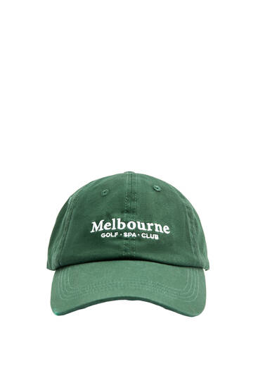 Čepice s výšivkou Melbourne