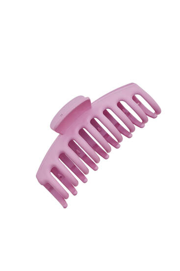 Matte haarclip