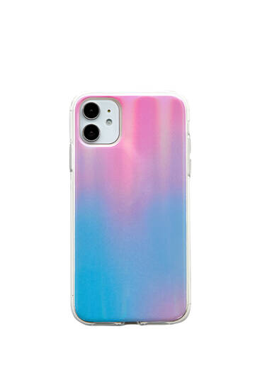 Iridescent smartphone case