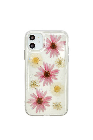 Floral print iPhone case