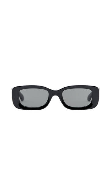 Prostokątne okulary przeciwsłoneczne basic