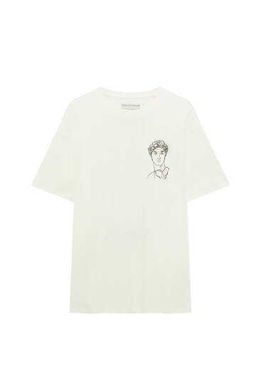 T-shirt blanc Michel-Ange