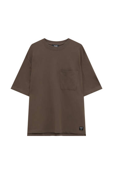 T-Shirt Manches Longues Tie-Dye Pull&Bear Homme Vêtements Tops & T-shirts T-shirts Manches longues 